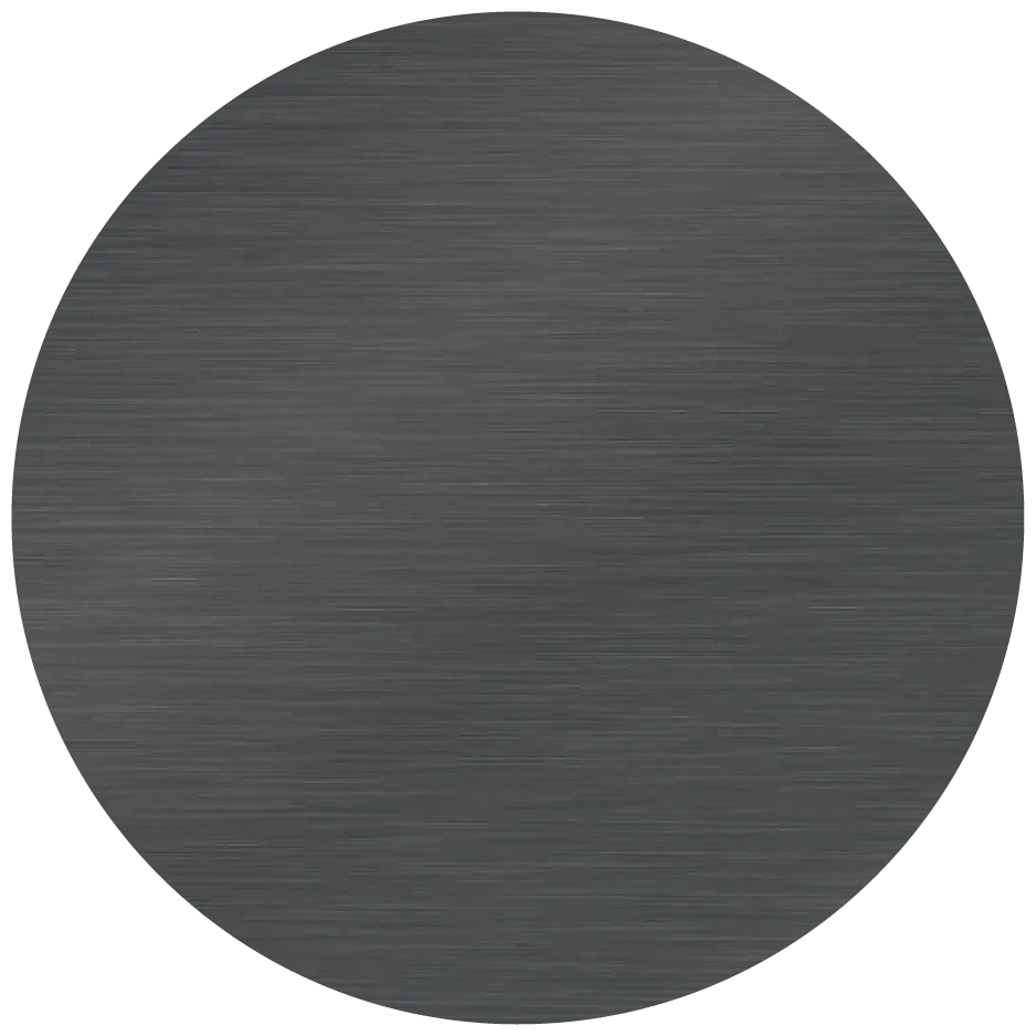 Brushed Gunmetal Finish